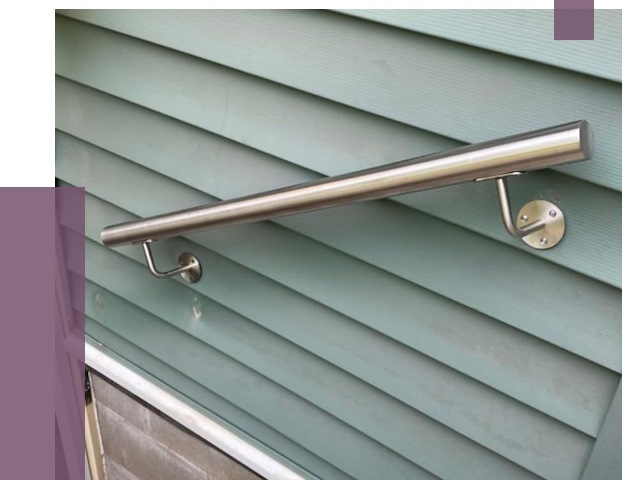 Поручни из нержавеющей стали в Юрге от 8022 руб.  | ПРОЛЁТ-Юрг