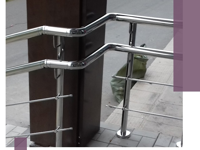 Монтаж поручней из нержавеющей стали в Юрге качественно и быстро